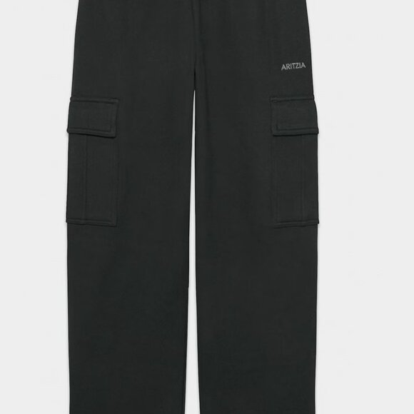 Aritzia TNA sweat fleece cargo sweatpant. - Picture 1 of 3